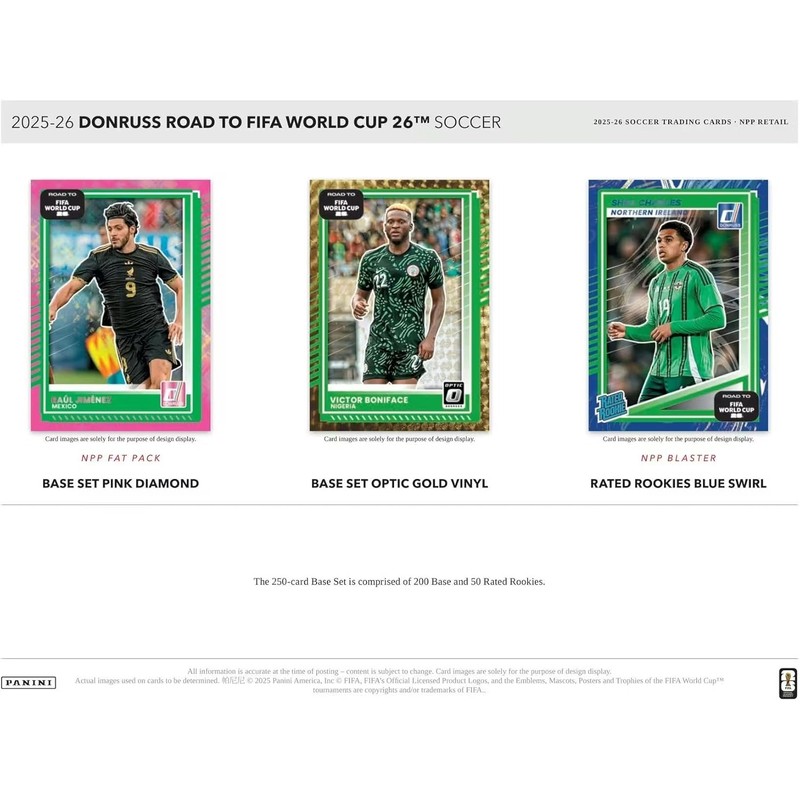Panini SC DONRUSS Road to World Cup (25-26) Blaster