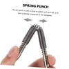 KONTONTY 2pcs Spring Nail Hinge Pin Removal Tool Pin Punch