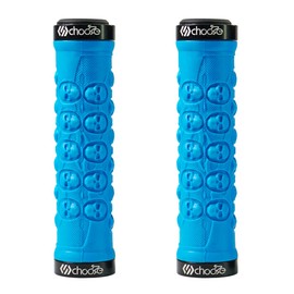 Chooee Bicycle Grips,Lock on Mountain Bike Grips For MTB, Bike Handlebar Grips For BMX Blue