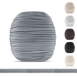 EFIXS Venetian Blind Cord 2.2 mm – Grey – 10 – 25 Metres – Here: 10 Metres – Premium Blind Pull Cord – Replacement Cord for Wood, Bamboo and Aluminium Blinds – High-Quality Blind Cord