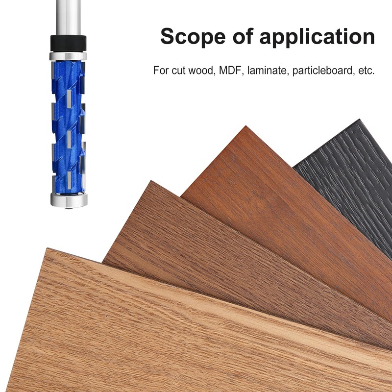 MEANLIN Flush Trim Router Bit 1/2 Inch Shank, 65mm Cutting