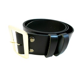Hilltop Leather Company Plain Santa Claus Belt Extra Large, Length 73” – Holes 60”- 66”