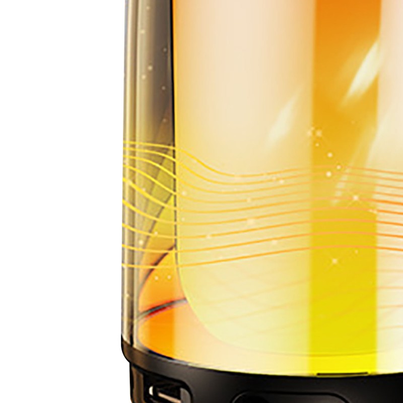 Portable Bluetooth Speaker with Night Light Multifunction LED Dazzling Night