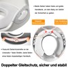 LZQ Children's Toilet Seat Toilet Attachment for Children 1-8 Years,