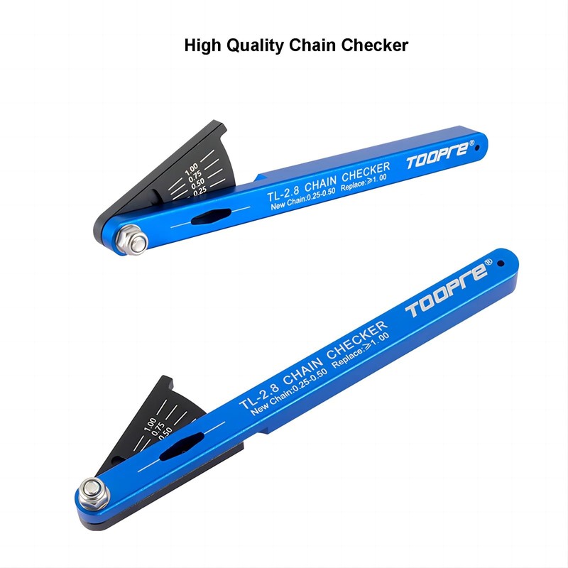 Mimoke Bicycle Chain Gauge Wear Measuring Ruler Mountain Road Bike
