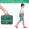 Smlper 7L Children's Cool Bag, Lunch Bag, Adjustable Shoulder Strap,