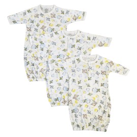 UD_Unisex Newborn Baby 3 Piece Gown Set Nc_0841