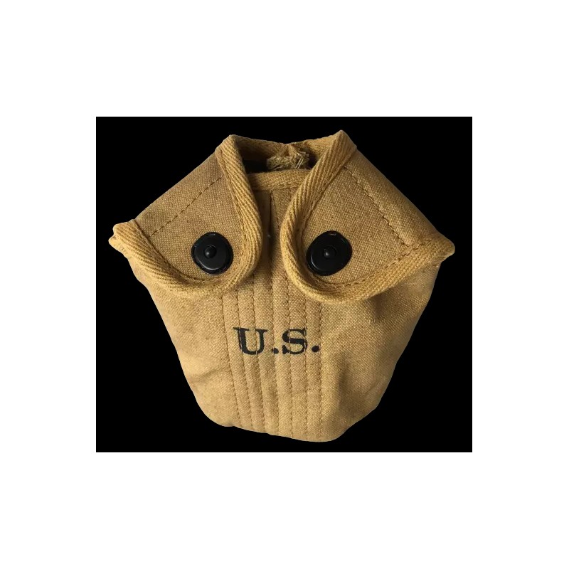 U.S WW2 M1910 Canteen Water Bottle Webbing Gear Canvas Cover