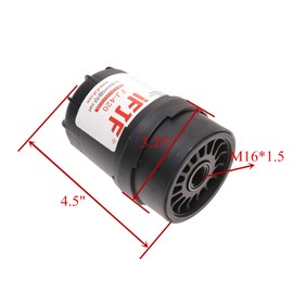 iFJF FF42000 Fuel Filter Replacement for FF42001 FF5494 User-Friendly Version of FF5018 FF5033 FF5052 FF5074 Replaces 4990879 3903640 3931065 3" Diameter Spin-on