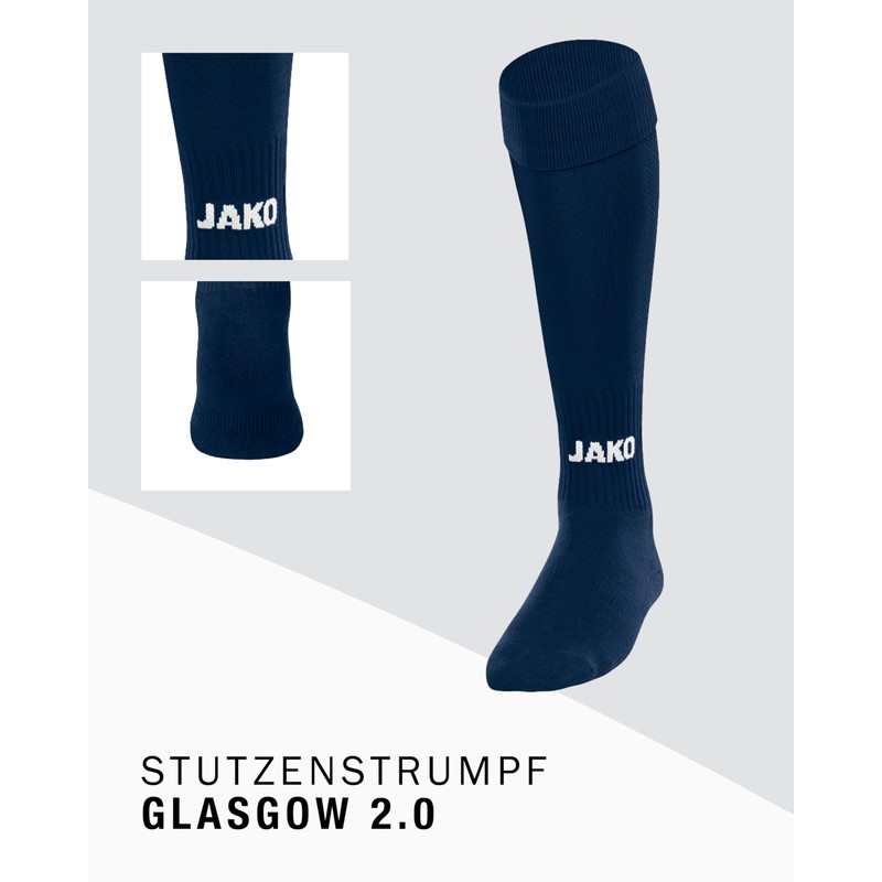 JAKO Unisex Glasgow 2.0 JAKO Football Socks with Comfortable Mesh