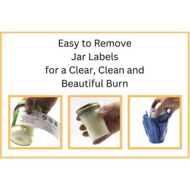 Vase Candle Wild Honeysuckle Jar Candle | Smells like Honeysuckle | 50 Hour Burn Time