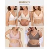 HORISUN Seamless Bras for Women Comfortable Push Up Bra No