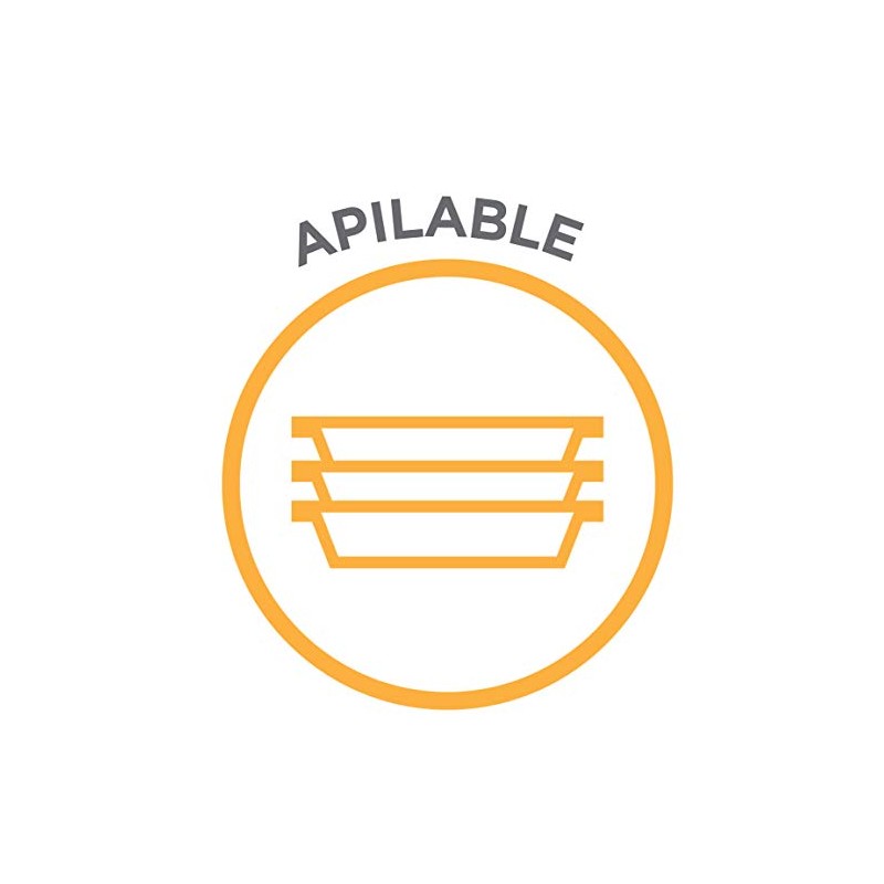 Libbey Baker's Premium Square Glass Casserole Bake Dish, 8-inch by