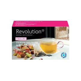 Revolution Oolong Tea Milky Oolong [Rhubarb & Rose Flower] Endure 1.1 oz (32 g) x 16 Bags