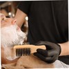 OHPHCALL Retro Boar Bristle Beard Brush for Men Dual-sided Mustache