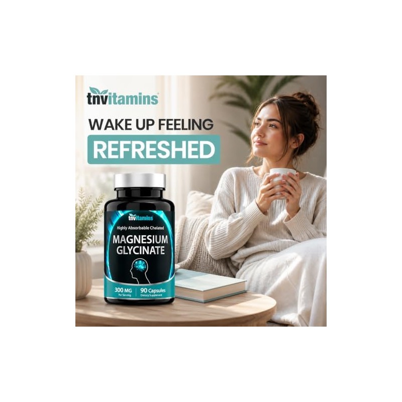 Tnvitamins C psulas de Glicinato de Magnesio
