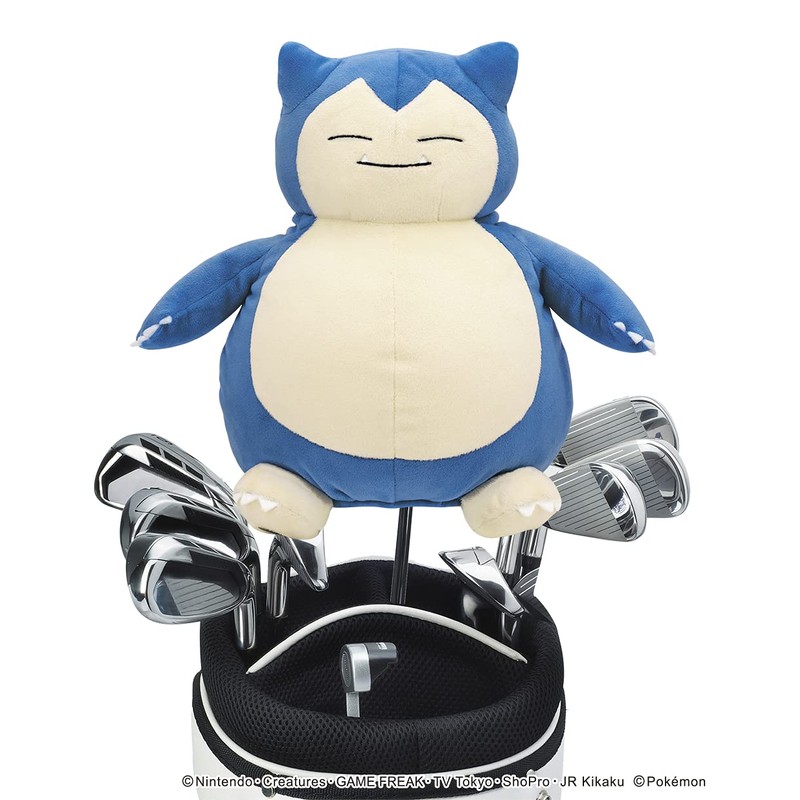 Pokemon Snorlax Head Cover for Driver DR 460cc Compatible Character