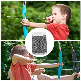 Archery Serving Thread, 120m Compound Bow String Replacement Durable Nylon Bowstring Serving Material Protect And Repair For Tying Peep Sight Nock Maintenance Accessories Various Outdoor Sport
