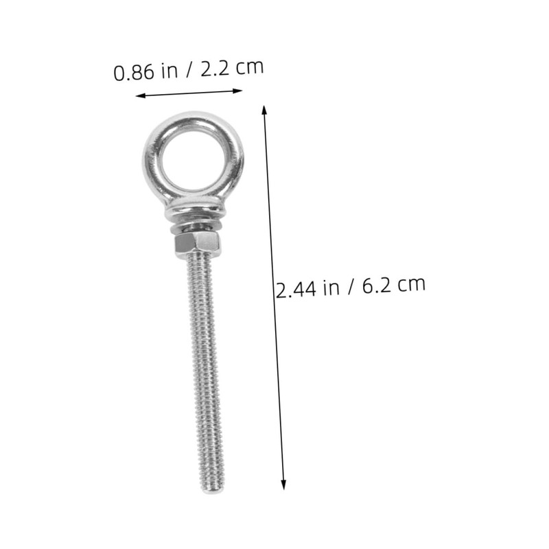 COHEALI Stainless Steel Heavy Duty Eye Bolt Screw for Secure