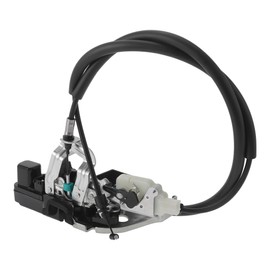 X AUTOHAUX Replacement Front Left Driver Side Power Door Lock Actuator Motor with Cable for Dodge Challenger 2015-2023 Door Latch Actuator Assembly No.68174641AG Black