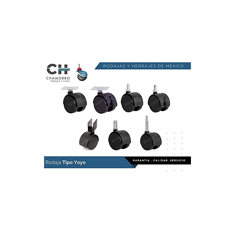 Regatón Tapón Cuadrado de 1 1/2" de Plástico Paq. 10