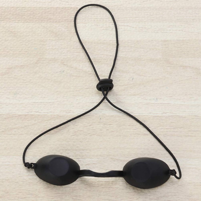 FOMIYES Light Goggles 4pcs Safety Tanning Goggles Flexible Eye Patch