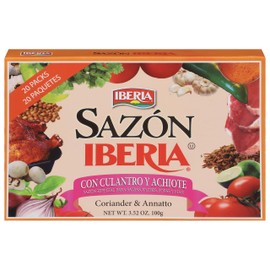 Iberia Sazon with Coriander & Annatto, 3.52 oz