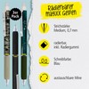 Online magiXX, 3 x Boys Erasable Gel Pen Blue Erasable
