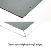 Outwater Plastics White 5/16'' Long Leg Styrene Plastic U-Channel/C-Channel 36
