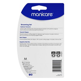 Manicare Manicure and Pedicure Grooming Set 4 Piece