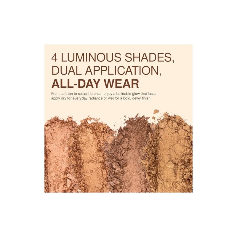 Palladio Baked Bronzer Polvo Compacto Illuminating Tan 0.35 oz