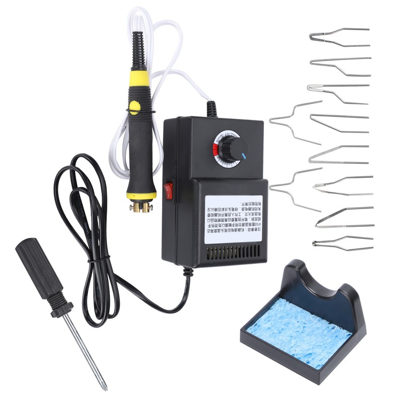 Woodburner Machine Adjustable Temperature Professional Burning Pyrography Set Art SuppliesEU