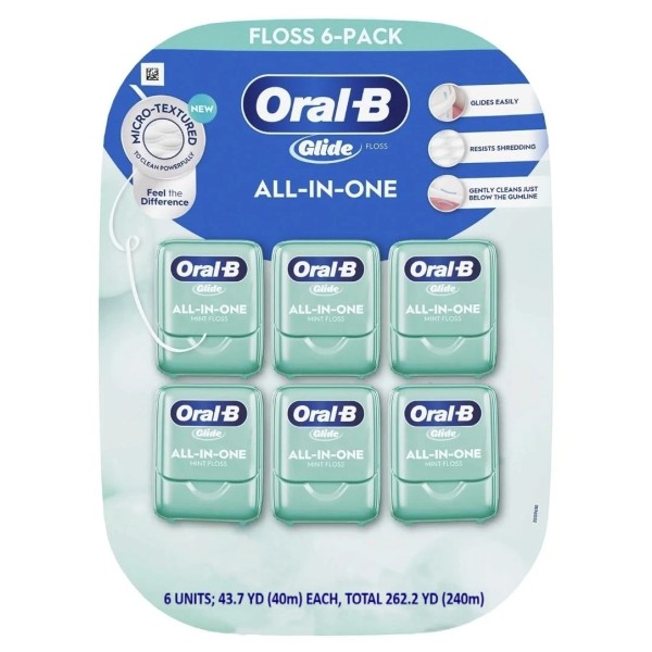 Procter & Gamble Oral-B Glide Mint Dental Floss – 48