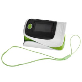 Fingertip Pulse Oximeter Blood Oxygen Saturation Pulse Rate Monitor Detector for Fitness HomeGreen