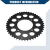 Hihaha 428 Pitch 45 Tooth Motorcycle Chain Sprocket/Rear / 76mm