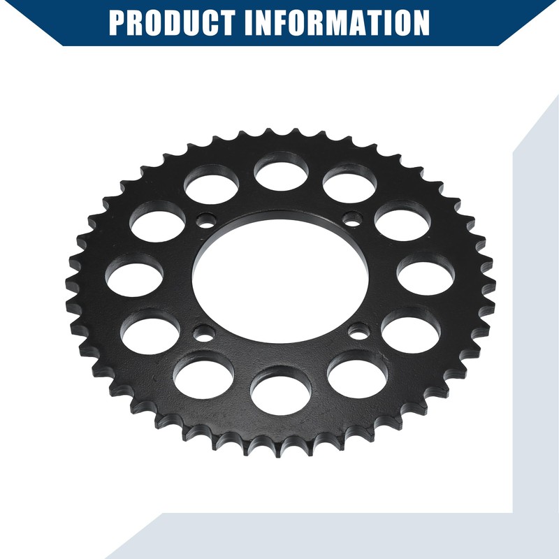 Hihaha 428 Pitch 45 Tooth Motorcycle Chain Sprocket/Rear / 76mm