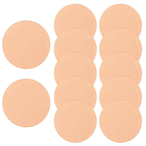 Piriuuo Pack of 10 Make Up Sponges, Round Make Up