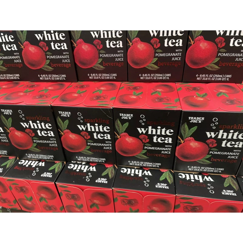 Trader Joe's ( 12-CANS ) TRADER JOE'S SPARKLING WHITE TEA