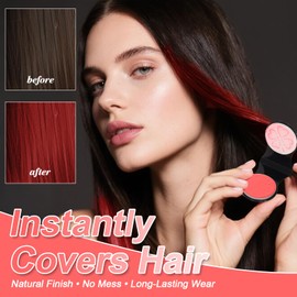 Hair Chalk for Girls Washable,Ultikare 10 Colors Temporary Hair Dye Comb for Kids and Teens, Easy to Apply and Wash Out, Fun Gift for Birthday, Parties, Cosplay, Ages 6-13