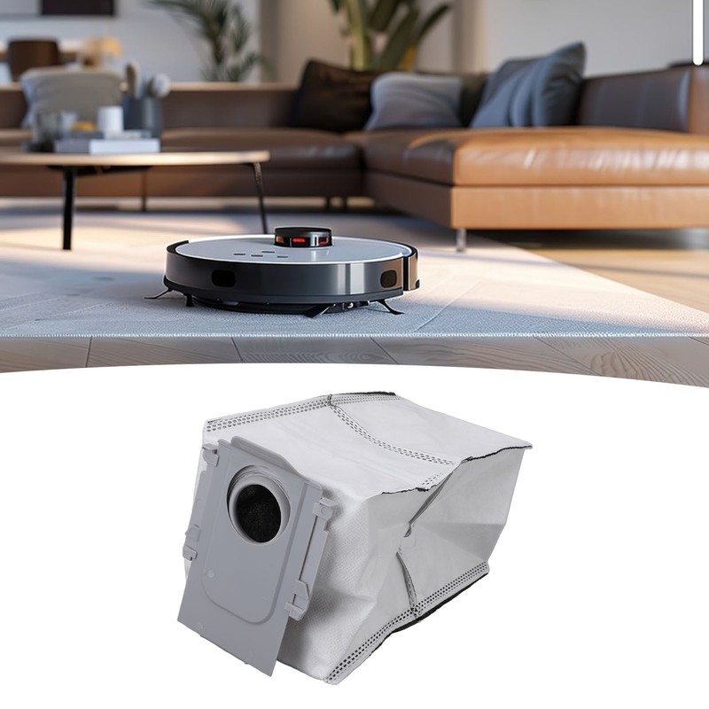 10pcs Robot Vacuum Cleaner Dust Bag Effective Filtration Dust Collection