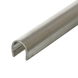 Wynn Hardware Snap On 1/4" Track Covers for Sliding Patio Glass Doors - Stainless Steel Replacement for Sliding Door Repair and Maintenance - (8 Feet)