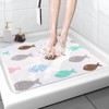 Shower Mat Non-Slip 60 x 60 cm Safety Mat Comfort