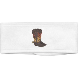 'Flame Cowboy Boots' Beauty Head Band/Hair Band (HB00037152)