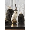 K&K Interiors 41099A 14 Inch Owl with Witch Hat On