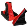 Aerzetix - Pair of gaiter gear lever and handbrake .Color: