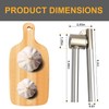 Garlic Press, 304 Stainless Steel Garlic Mincer & Crusher, Heavy