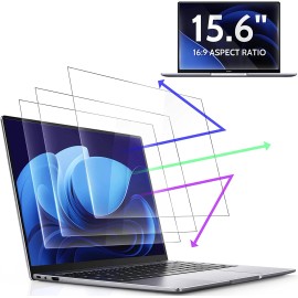 Peslv 3 Pcs 15.6" anti-Blue Light Screen Protector Compatible with Lenovo Hp Dell Acer