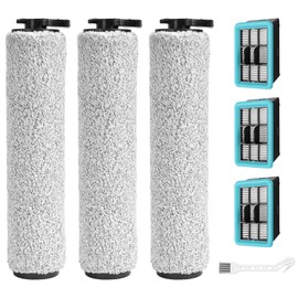 RONGJU 3831 Replacement Brushes and Filters for Bissell Crosswave Hard Floor Expert Vacuum 3831 HF2 3845 3847 3848, for Bissell Crosswave Replacement Parts, Accessory Kit No. B0555, 1637755, 1632973