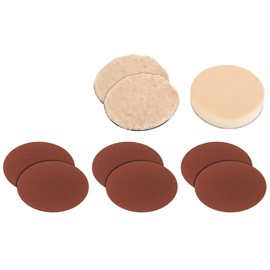 Genuine Einhell 9 Piece Polishing Hood and Grinding Pepper Kit (Polishing and Grinding Machine Accessories, Fits Einhell 180mm Polishing and Sanding Machines