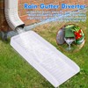 Rain Gutter Downspout Splash Block for Foundation Protection,24" Gutter Splash